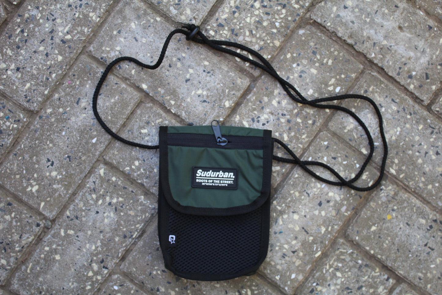 SHOULDERBAG VERDE SUDURBAN